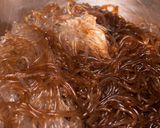 A picture of step 11 of Japchae with Grilled Marinated Chicken.