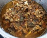 A picture of step 4 of Mutton Dum Biryani - Dindukal Style.