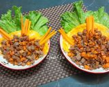 Hình bước làm 2 của món Bò xào cà rốt
