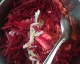 A picture of step 2 of Beetroot salad.