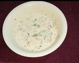 A picture of step 2 of Suji (rava) breakfast Recipe.