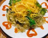 Hình bước làm 10 của món Miến xào rau củ