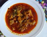 A picture of step 4 of Mutton Curry.