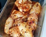 Foto del paso 2 de la receta: Alitas de pollo asadas en salsa de miel y ajo