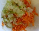 A picture of step 2 of Carrot cucumber raita.