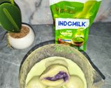 Foto langkah ke 8 dari resep Tan Yuan Matcha isi Halaya Ubi kuah Matcha Creamy.