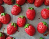 Foto langkah ke 3 dari resep Nastar Strawberry.