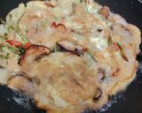Gambar langkah 4 resipi Pajeon Cendawan.