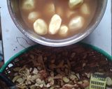 A picture of step 1 of Potato Balls.