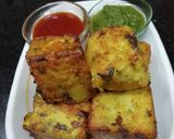 A picture of step 11 of Besan Tikka.
