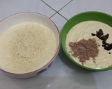 Foto langkah ke 3 dari resep Brownies Kukus Coklat Keju.