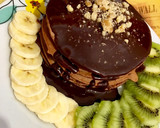 Foto del paso 8 de la receta: Pancakes de nutella 🥞🍫