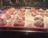 Une image de l'étape 6 de Amaretti aux framboises.