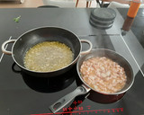 Foto del paso 1 de la receta: Calamar con miel y sobrasada