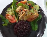 รูปขั้นตอนการทำที่ 4 ของ ยำไก่ย่าง
