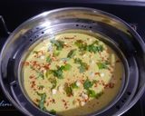 A picture of step 2 of Rice corn Dhokla.