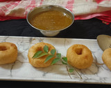 सांबर बड़ा (Sambar bada recipe in hindi) रेसिपी चरण 3 फोटो
