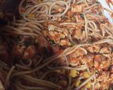 Foto del paso 4 de la receta: Spaghetti con salsa y pollo