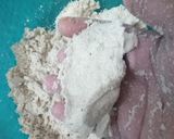 A picture of step 1 of Rajasthani khooba roti.