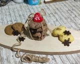 عکس مرحله 2 از دستور سه طعم کوکی بایک خمیر پایه
