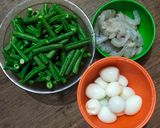 Foto langkah ke 1 dari resep Sayur Lodeh Kacang Panjang.