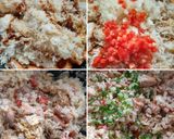 รูปขั้นตอนการทำที่ 1 ของ "ข้าวผัดหัวกุ้ง"🍚🦐🍳🍅🧅🧄🥒 Shrimp Head Fried Rice