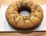 A picture of step 3 of Marble Ricotta Cake.