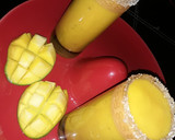 A picture of step 5 of Mango smoothie.