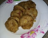 A picture of step 6 of Yam cake.