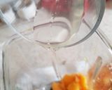 A picture of step 1 of My Peach Juice ☺.