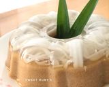 Foto langkah ke 3 dari resep Pudding Kelapa KW Santan Gula Merah.