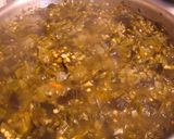 A picture of step 3 of Hubbalicious' Poblano-Habanero Hot Sludge.