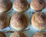 Mézeskalács ízű, kürtöskalács muffin recept fázis 6 fotója