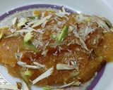 A picture of step 2 of Sooji ka Halwa.