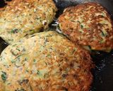 Fetás cukkini tócsni tzazikivel recept fázis 6 fotója