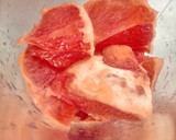 Foto del paso 1 de la receta: Budín de pomelo rosado