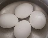 A picture of step 1 of Ambur Hot Dum Egg Biryani.