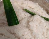 Foto langkah ke 3 dari resep Nasi Lemak Malaysia (metode kukus).