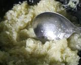 A picture of step 5 of Lauki Barfi.
