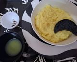 A picture of step 5 of Coconut Chandrapuli.