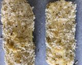 A picture of step 4 of Baked  Zucchini / Courgette Fries / Chips  #paleo #vegetarian #quick #healthy.