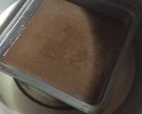 A picture of step 9 of Black forest chocolate sponge cake.