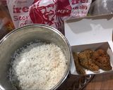 Foto langkah ke 1 dari resep Nasi KFC Rice Cooker.