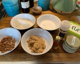A picture of step 1 of Vegan cookies.
