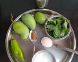 A picture of step 1 of Kairi Panha (Aam panha).