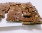 A picture of step 9 of Nanaimo Bars (Canada's other favourite dessert!).