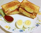 A picture of step 9 of Egg Sandwich.