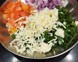 A picture of step 3 of Spinach & Chickpea Flour Chilla.