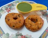 A picture of step 10 of Medu Vada.
