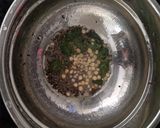 A picture of step 4 of Spinach mor kulambu / mor kerrai.
